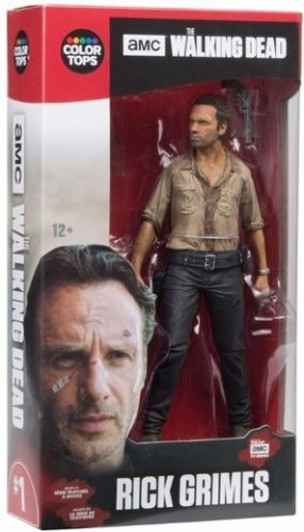 McFarlane Toys The Walking Dead TV Rick Grimes 7" Collectible Action Figure