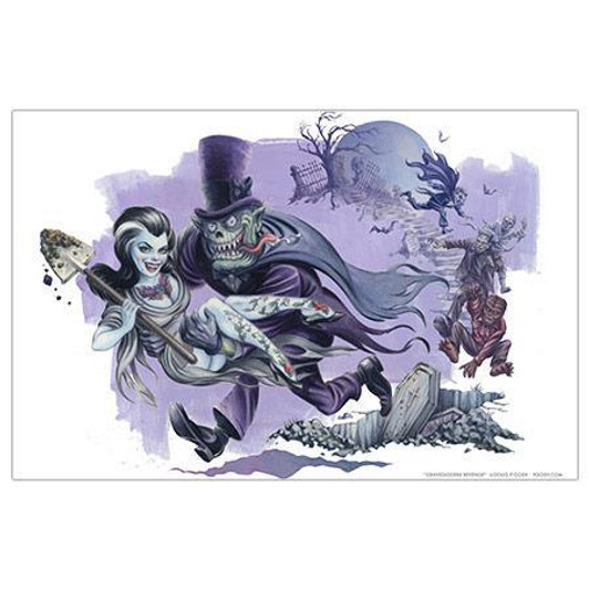P'gosh Gravedigger's Pin-Up Girl Print
