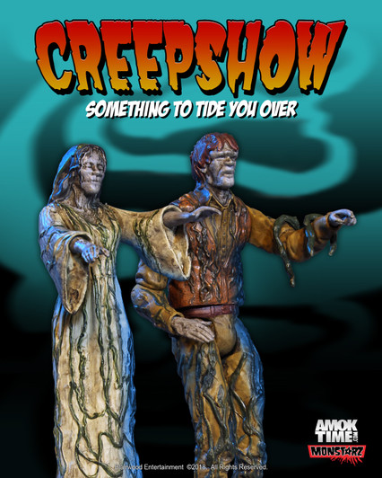 Monstarz Creepshow "Something to Tide You Over" 3.75" Scale Retro Action Figure 2 pack