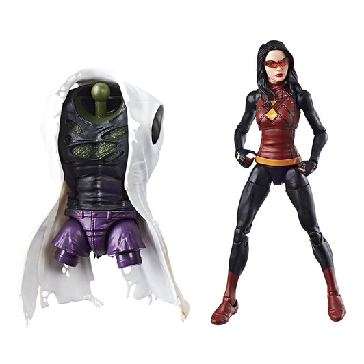 Hasbro Legends Spider-Man BAF Lizard Series Spider-Woman