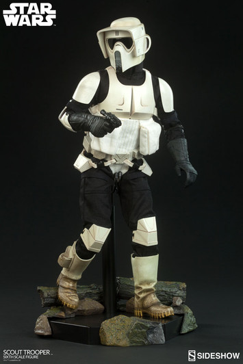 Sideshow Star Wars ROTJ Biker Scout Sixth Scale Figure