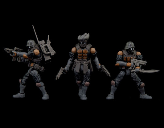 Toynami Acid Rain Bucks Team Trooper Set