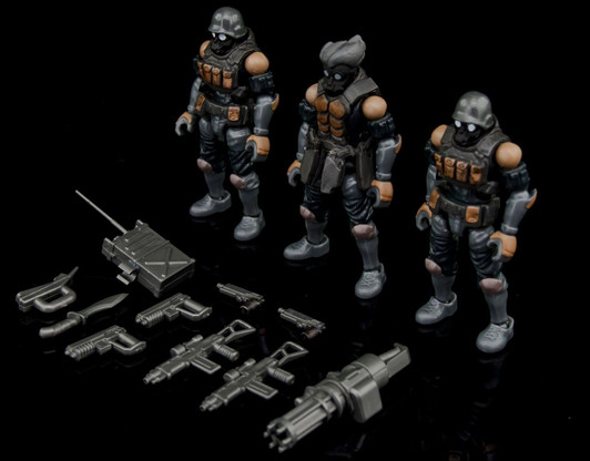 Toynami Acid Rain Bucks Team Trooper Set