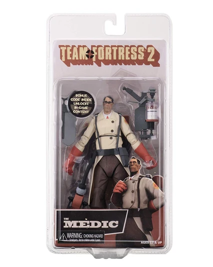 NECA - Team Fortress 2 - 7" Scale Action Figures - Series 4 RED - Medic