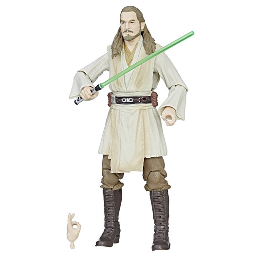 Hasbro Star Wars The Black Series #40 Qui-Gon Jinn 6" Action Figure