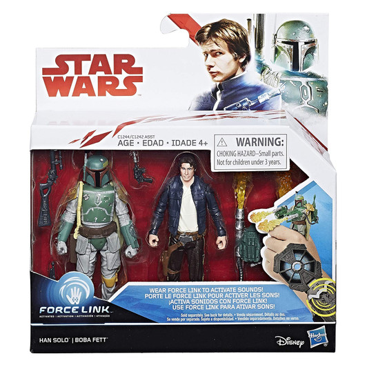 Hasbro Star Wars Han Solo and Boba Fett Action Figure set