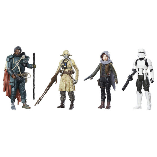Hasbro Star Wars: Rogue One Jedha Revolt Action Figure 4-Pack