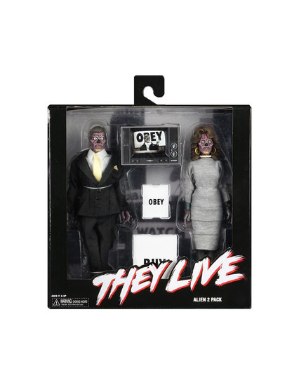 NECA They Live - 8" Clothed Action Figures - 2 Pack NECA They Live - 8" Clothed Action Figures - 2 Pack