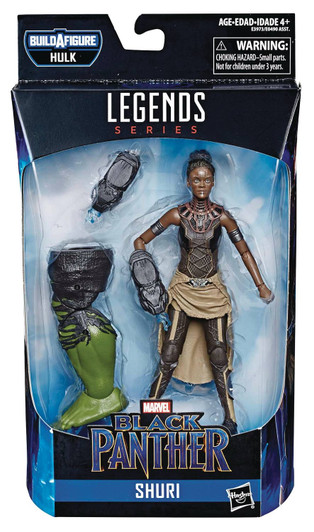 Hasbro Marvel Legends Avengers Shuri with BAF Hulk part