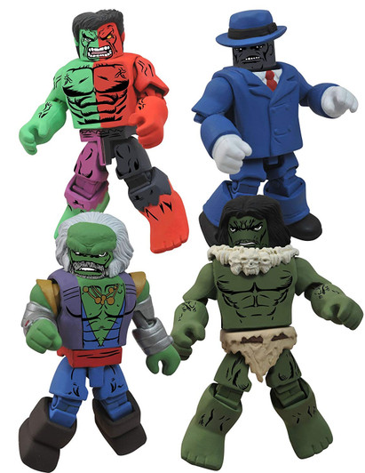 Diamond Select Marvel Minimates: Hulk Through The Ages Box Set