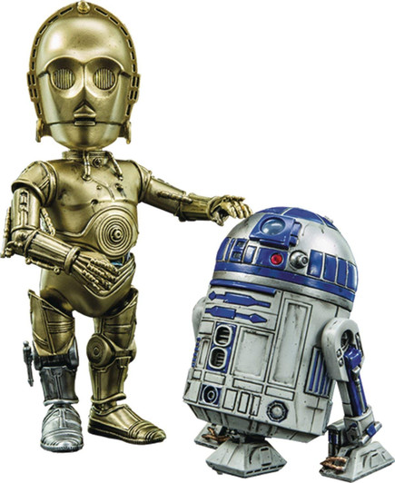 Herocross Star Wars  R2-D2-C-3PO HMF-024 Set
