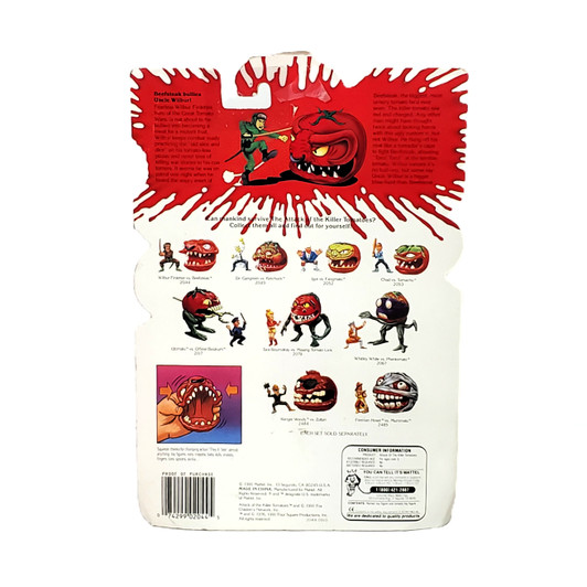 Mattel (1991) Attack of the Killer Tomatoes Wilbur Finletter and Beefsteak