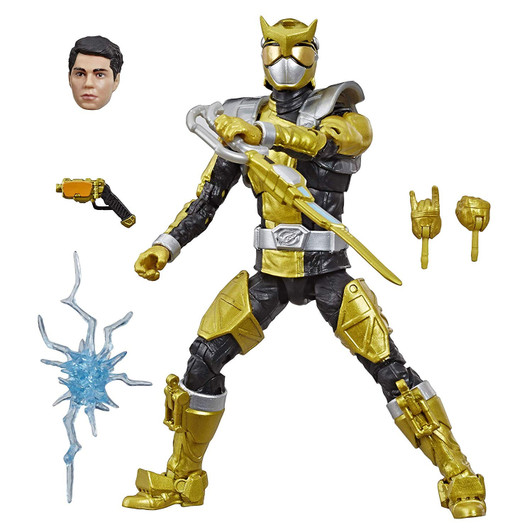 Hasbro Power Rangers Lightning Collection Beast Morphers Gold Ranger 6" Action Figure