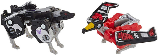 Hasbro Transformers Micromasters Laserbeak and Ravage