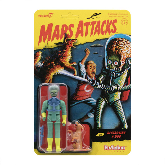 Super7 Mars Attacks! Martian with Burning Dog