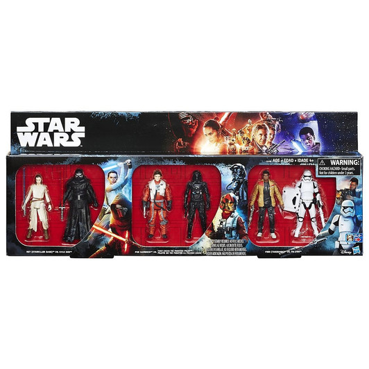 Hasbro Star Wars The Force Awakens Action Figure 6 pack