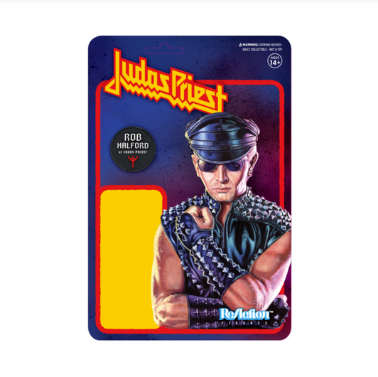 Super7 Judas Priest Rob Halford 3.75" ReAction Figure