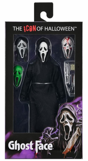 Culture Fly SCREAM Ghost Face Blind Box Figure CHASE SILVER MASK
