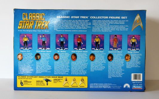 Playmates (1993) Classic Star Trek Collector Figure Set