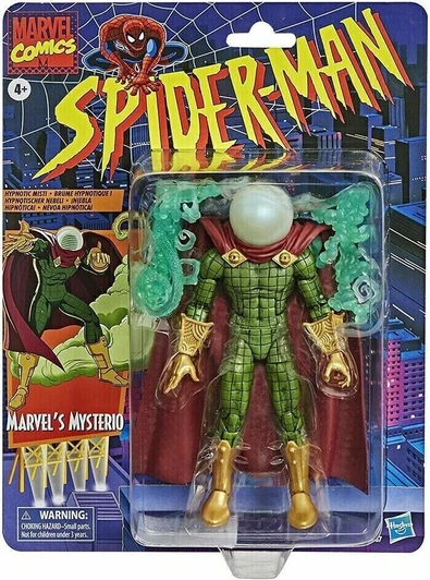Hasbro Marvel Legends Spider-Man Retro Mysterio 6" Action Figure