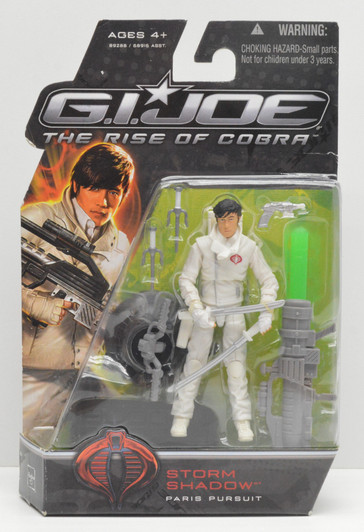 Hasbro G.I. Joe Storm Shadow Paris Pursuit action figure