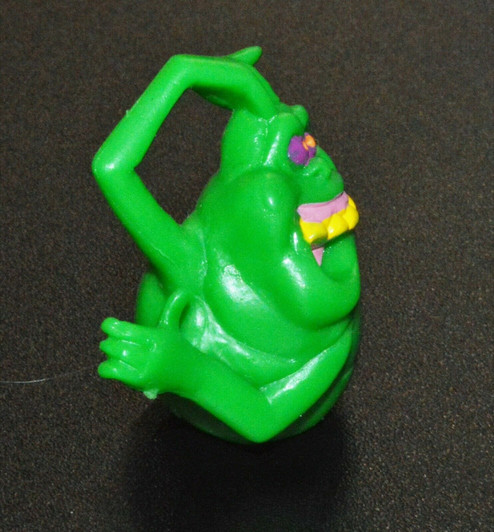 Yolanda Toys (1988) Ghostbusters Slimer PVC Figure (Hand on Head)