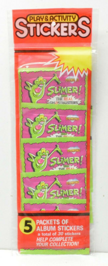 Diamond (1988) SLIMER and the real GHOSTBUSTERS Play & Activity Stickers