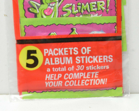 Diamond (1988) SLIMER and the real GHOSTBUSTERS Play & Activity Stickers