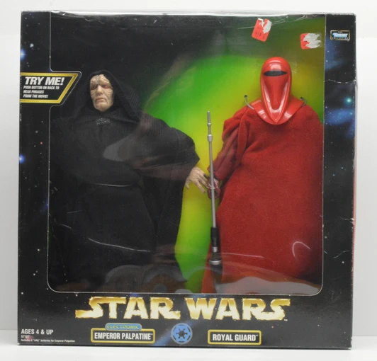 Kenner Star Wars Action Collection Emperor and Royal Guard 12in Figure Set