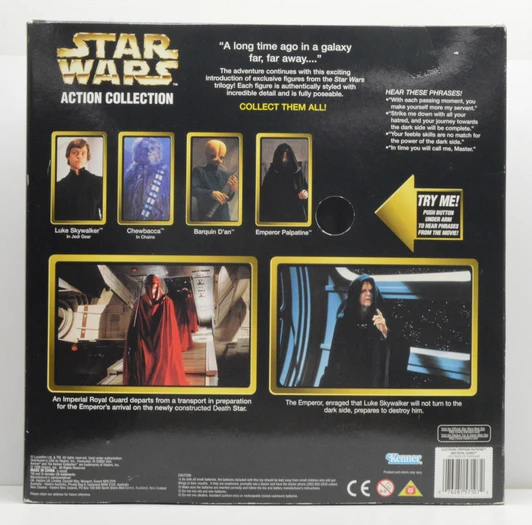 Kenner Star Wars Action Collection Emperor and Royal Guard 12in Figure Set