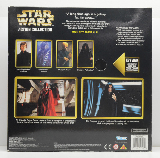 Kenner Star Wars Action Collection Emperor and Royal Guard 12in Figure Set