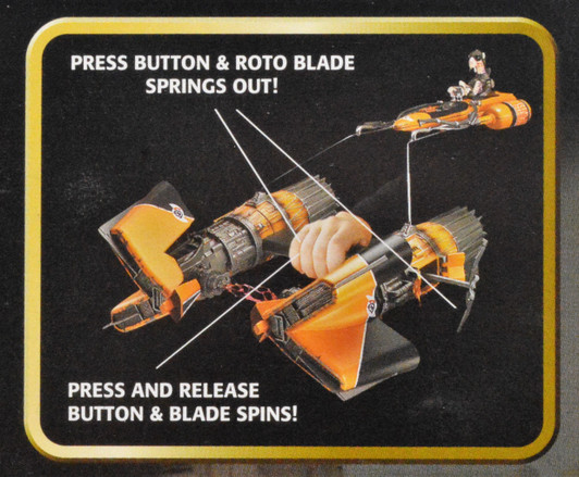 Hasbro Star Wars Episode I Sebulba's Pod Racer