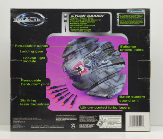 Trendmasters Battlestar Galactica Cylon Raider Attack Ship