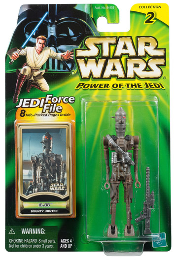Hasbro (2000) Power of the Jedi IG-88 Bounty Hunter 3.75" action figure