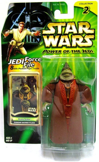 Hasbro Star Wars  Power of the Jedi Boss Nass Gungan Sacred Place Action Figure
