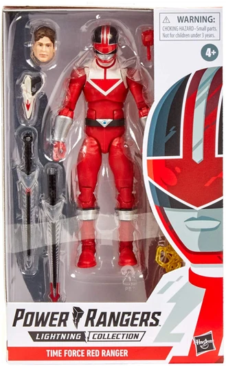 Hasbro Power Rangers Lightning Collection Time Force Red Ranger