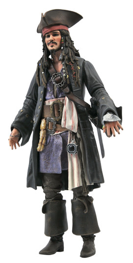 Diamond Select Pirates of the Caribbean Jack Sparrow Action Figure