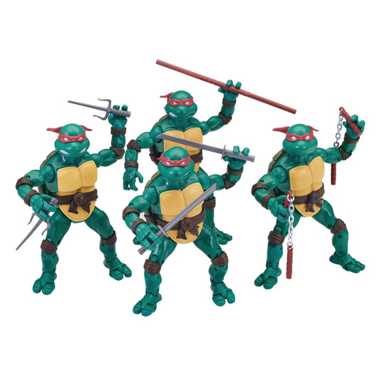 Playmates TMNT Elite Series Set of 4 Action Figures
