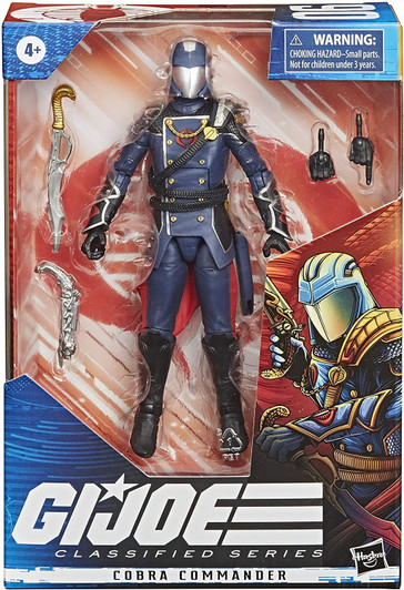 Hasbro GI Joe Classified Series Cobra Commander 6in Action Figure