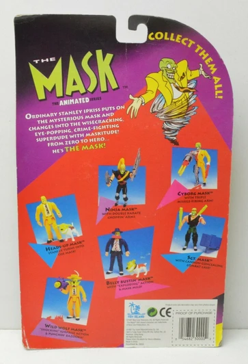 Toy Island (1997) The Mask Cyborg Mask Action Figure