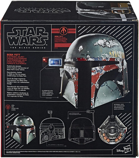 Hasbro Star Wars Black Series Boba Fett ESB Electronic Helmet