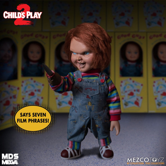 Mezco MDS Mega Scale Child's Play 2: Talking Menacing Chucky