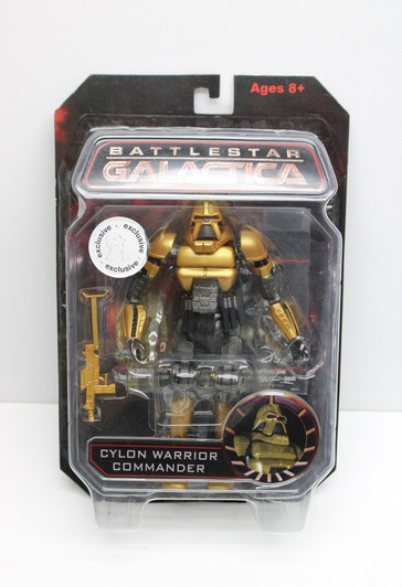 Diamond Select Battlestar Galactica Cylon Warrior Commander Action Figure TRU Exclusive