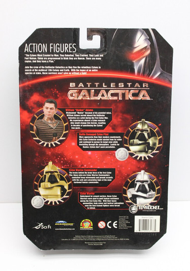 Diamond Select Battlestar Galactica Cylon Warrior Commander Action Figure TRU Exclusive