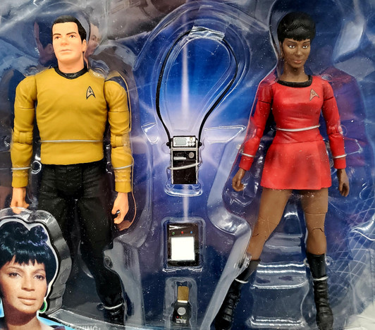 Diamond Select Star Trek Kirk and Uhura Action Figure 2-Pack