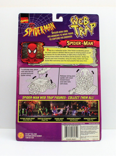 コレクション ToyBiz (1994) Spider-Man Web of Steel Spider-Man and Doc Ock