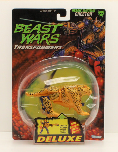 Hasbro Transformers Beast Wars Transmetals Cheetor (Foreign Card)