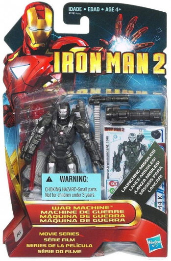 Hasbro Iron Man 2 Movie Figure War Machine