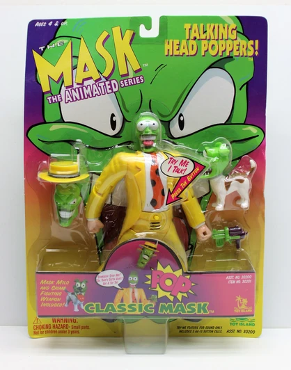Toy Island (1997) The Mask ''Classic Mask'' Action Figure