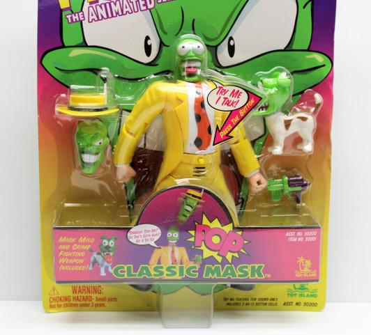 Toy Island The Mask Animated Series Ninja Mask action figure (no